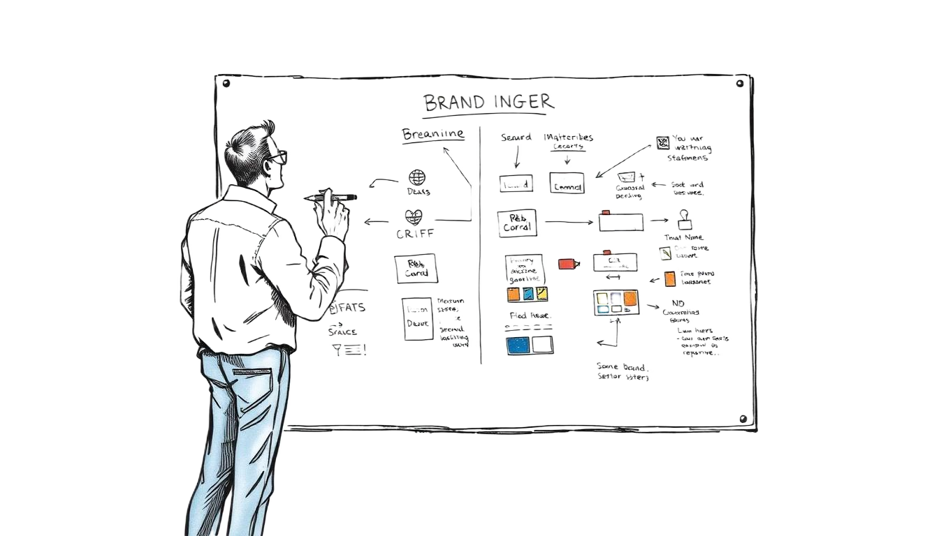 Man Mapping AI Brand Blueprint Generator — Define Your Brand Strategy | AskEve
